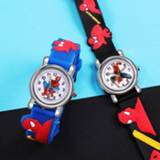 👉 Watch silicone kinderen jongens Kids Boys Spider-man 3D Sports Gifts for Boy Children Cartoon Clock