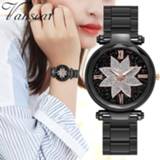 👉 Riem steel vrouwen Fashion Simple Bead Dial Stainless Mesh Belt Ladies Quartz Watch Gift Wristwatch Clock Hot Fast Shipping Valentine