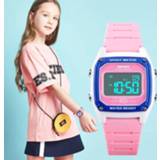 👉 Watch gel kinderen jongens meisjes SKMEI Silica Kids Electronic Watches 50M Waterproof Sport Luminous Children Watche For Boys Girls Digital zegarek dla dzieci