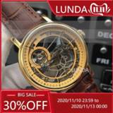 👉 Steelcase cowhide Super 21 montre DE luxe men' 42mm*13mm 316L fine steel case cover fully automatic watch imported mechanical movement wat