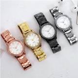 👉 Watch steel vrouwen Brand New Top Ladies Women Reloj Mujer Stainless Belt Wild Lady Creative Fashion Wristwatch Zegarek Damski #9