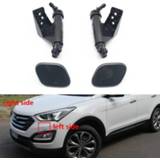 👉 Actuator For Hyundai Santa Fe 2013 2014 2015 2016 Front Bumper Head Light Lamp Washer Spray Nozzle Cleaning Pump with Cover Cap