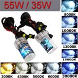 👉 Hoofdlamp 2pcs H11 35W 55W Car Xenon for HID Replacement Bulbs 3000K to 30000K 12V Headlight Lamp