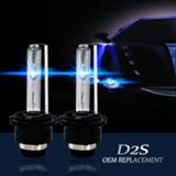 👉 Hoofdlamp 2PCs Waterproof Bright D2S HID Xenon Headlight Bulbs Replacement Dustproof Heat Resistant 10000K Anti-UV Light Lamp