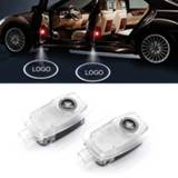 👉 Projector 2pcs LED Car Door Light For Maybach Mercedes Benz W220 W211 W222 S320 S500 S560 S600 Styling Logo