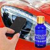 Hoofdlamp New 30ML Car Headlight Repair Coating Solution Oxidation Rearview Polishing Anti-scratch Liquid Kit