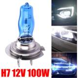 👉 Hoofdlamp wit 2Pcs HOD H7 100W High Quality Bulb Auto Car Headlights Sun Light/Ultra-white Light 4500K Fog