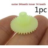 👉 Cassettedeck 1pc outer 34T inner 14T gear for TASCAM 112MK2 122MK3 cassette deck