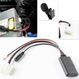 👉 Audiokabel 12VCar AUX Audio Cable Adapter Bluetooth Mic For Mazda 3 5 6 MX-5 RX-8 Stereo Radio Car Styling Replacement Accessories