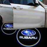 👉 Projector 2PCS Car Led Door Welcome Light Shadow logo Ghost For Subaru ESTER OUTBACK XV LEGACY IMPREZA