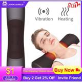 👉 Massager JinKaiRui Electric Infrared Heating Kneading Neck Shoulder Back Body Spa Massage Pillow Car Chair Shiatsu Masaj Device