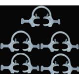 👉 Retractor wit small 5pcs Dental Cheek Lip Mouth Opener C-Shape with Handle White