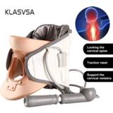 👉 Massager KLASVSA Inflatable Cervical Neck Traction Therapy Device Adjustable Stretcher Collar Spine Health Care Relaxation
