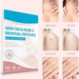 👉 Make-up remover 108 Patches Wart Removal Stickers With 1pcs Pen Set Skin Tag Patch Face Acne Pimple Hydrocolloid Master