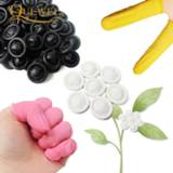 👉 Glove rubber Disposable Anti Static Latex Finger Cots Eyelash Extension Gloves Tattoo Eyebrow Extensions Tool Accessories Quewel