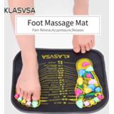 Massager KLASVSA Reflexology Walk Stone Foot Leg Pain Relieve Relief Mat Health Care Acupressure Pad massageador