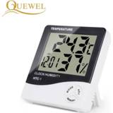 👉 Thermometer Eyelash Digital Hygrometer Extension Electronic LCD Temperature Humidity Lashes Meter Weather Station Clock