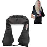 👉 Massager mannen 3D kneading Shiatsu Cervical Back Neck Shawl Electric Roller Heat Device Manual China Home Car Shoulder Massage Machine