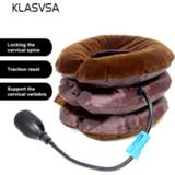 👉 Massager Inflatable Cervical Traction Neck Pillow And Relaxation Relieve Fatigue Tension Massage &