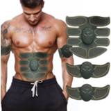 Massager Electric Muscle Stimulator Pad Abdominal EMS Hip Trainer Fitness Buttock Shaper Wireless Weight Loss Vibrator Body Slim