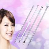 Make-up remover 1/4Pcs Stainless Needles Blackhead Remove Tool Comedone Acne Blemish Extractor Cosmetic Facial Care