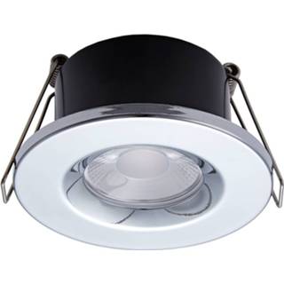 👉 Dimbare LED inbouwspot chroom Venezia 6 Watt 2700K IP65