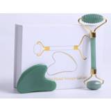 👉 Gouache Aventurine Jade Roller Massager For Face Scraper Natural Stone Facial Massage Gua Sha