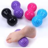 👉 Massager 1PC Peanut Massage Ball SHedgehog Sensory Training Grip Muscle Pain Stress Foot