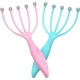 👉 Massager plastic mannen 2020 best selling head manual ball and scalp to relieve pressure itch for