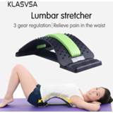 👉 Massager KLASVSA Back Magic Stretcher Equipment Relax Mate Lumbar Support Spine Pain Relief Chiropractic