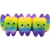 👉 Spinner 1pc Dental Tooth Shape Squeeze Slow Rising Gift Cute Cartoon Hand Stretchy Relax Squishy Pendant Rainbow Dentist