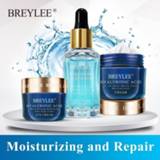 Serum BREYLEE Hyaluronic Acid Face Care Set Cream Mask Eye Whitening Moisturizing Improve Dryness Rough Repaire Skin