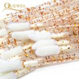 👉 Make-up remover Quewel 50 PCS Eyelashes Brush Crystal Lip Brushes Individual Eyelash Glue Applicator Disposable Extension Tool