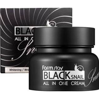 👉 Zwart Face cream farmstay black snail all in one 100 ml