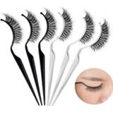 Mascara 3Pcs/set Eyelash Applicators Extension Natural False Eyelashes Display Holder Strip Applicator Makeup Tool