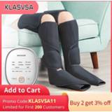 👉 KLASVSA Leg Air Compression Massager Heated for Foot and Calf Thigh Circulation with Handheld Controller 2 Modes 3 Intensities