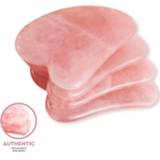 👉 Massager roze vrouwen Jade Roller Rose Quartz Gua Sha Stone Set Pink For Face Slim Body Skin Lifting Massage Tool Beauty Care Women Gift