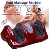 👉 Massager 220V Electric Heating Foot Body Leg Shiatsu Kneading Roller Vibrator Machine Reflexology Calf Pain Relief Relax