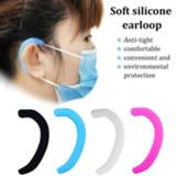 Hoofdtelefoon silicone gel Wholesale 2PCS 10PCS Earloop Cover Soft Comfortable Ear Protection Hook Earbud Mask Accessories