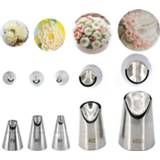 Cupcake steel 1PC Stainless Drop Flower Tips Cake Nozzle Sugar Crafting Icing Piping Nozzles Molds Pastry Tool Shipping