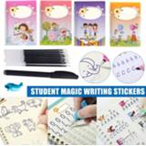 👉 Copybook In Stock Magic Calligraphy That Can Be Reused Handwriting Set for Kid Calligraphic Letter Writing Dropshipping