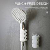👉 Zuignap New Suction Cup No Trace Free Decal Sprinkler Bathroom Accessories Punch-Free Shower Head Holder Bracket