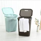 👉 Tweezer plastic extra large hamper laundry basket bucket dirty clothes tweezers rattan household bathroom storage