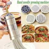 Pastamachine steel Pasta Machine Stainless Noodle Maker Press Kitchen Pressing Spaghetti Crank Cutting Tools