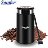 👉 Mini Electric Coffee Grinder Maker Beans Mill Herbs Nuts Stainless Steel 220V Sonifer