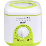 👉 Thermostaat rubber Thulos electric fryer TH-FR10 1L removable basket thermostat adjustable 80-90 ° C 950W feet non-slip