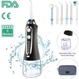 👉 5 Modes Portable 300ml Oral Irrigator USB Rechargeable Dental Water Flosser Jet Waterproof Irrigator Dental Teeth Cleaner+5 Tips