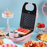 Broodrooster Sandwich Breakfast Machine Multi-Function Light Food Waffle Toast Bake Tool Household Baking Toaster