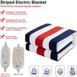 Bodywarmer Electric Blanket Plush Double Heated Security Thicker Single Mat Body Warmer Heater for Winter