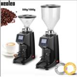 👉 Coffee grinder XEOLEO Electric 200W Espresso Flat whetstone 500g miller Touch panel Bean crush maker